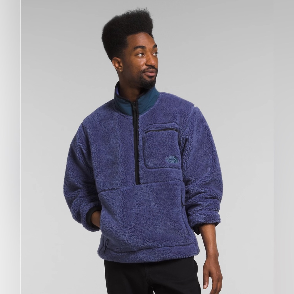 NEW - The North Face Men’s Extreme Pile Pullover - Cave Blue
